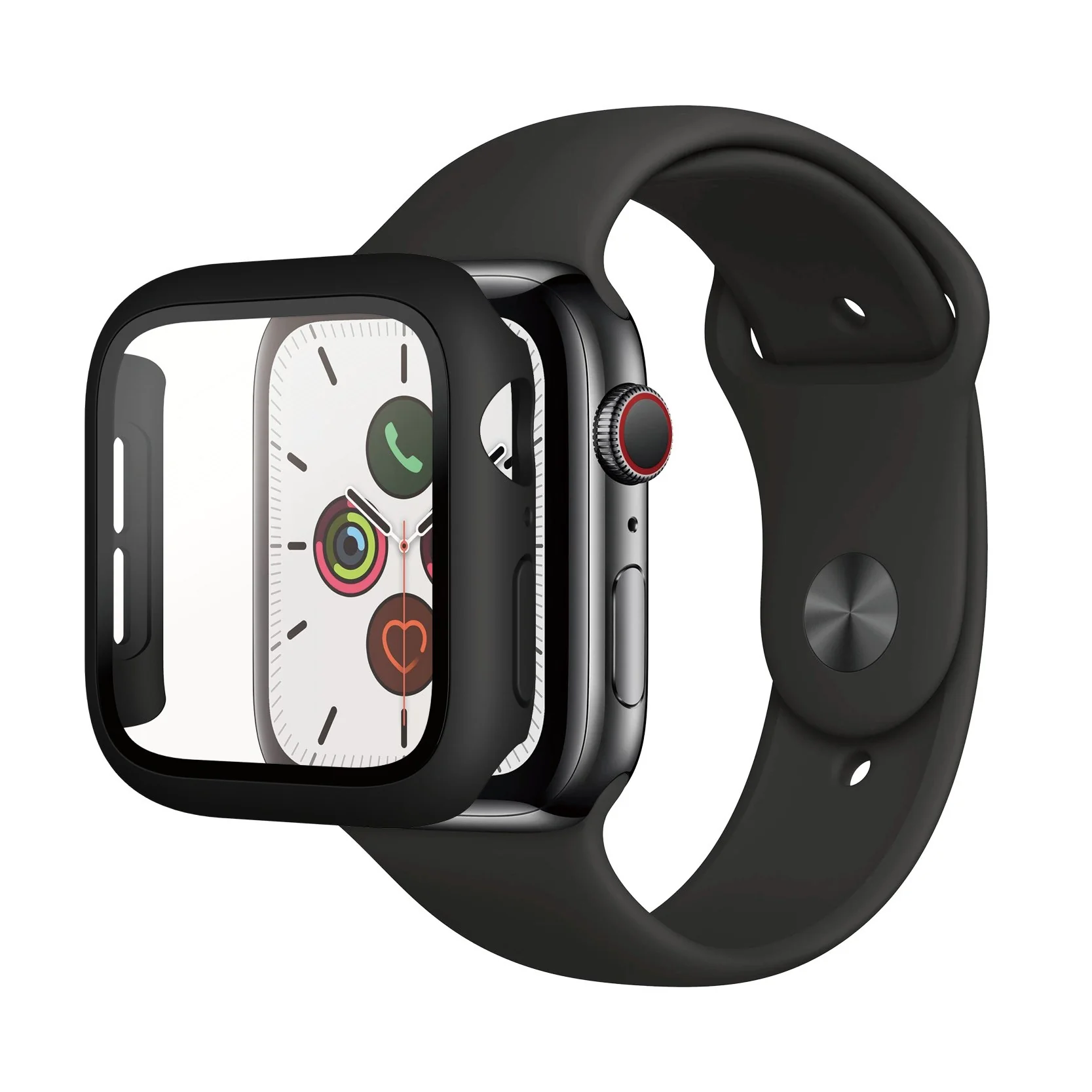 PanzerGlass® Full body Case Sort Apple Watch Series SE 3 | SE | 6 | 5 | 4 | 40mm - Image 5