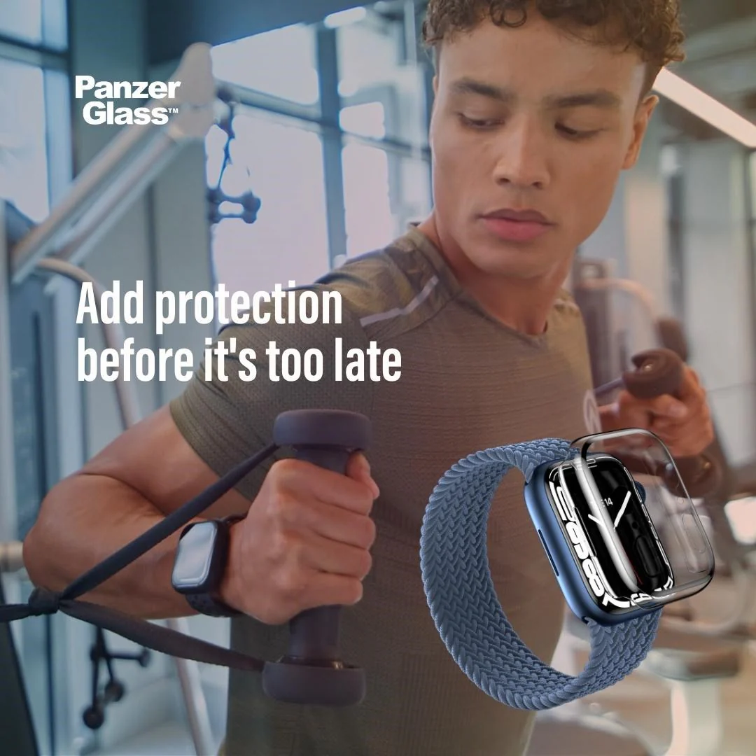 PanzerGlass® Full body Case Sort Apple Watch SE 3 | SE | 6 | 5 | 4 | 44mm - Image 8