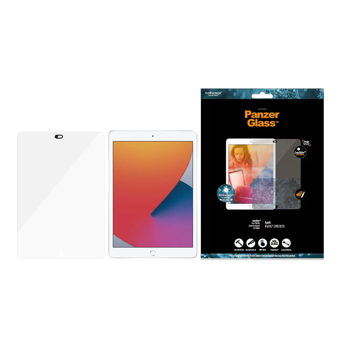 PanzerGlass® CamSlider® Skærmbeskyttelse iPad 10.2″ (2019-2021) - Image 4