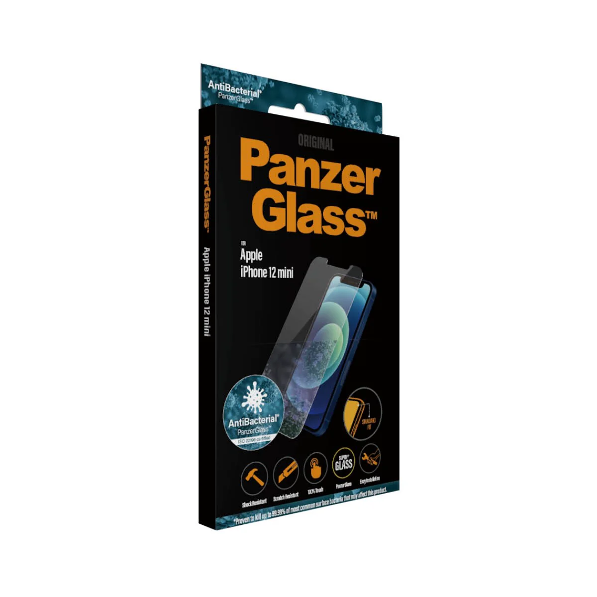 PanzerGlass® Skærmbeskyttelse iPhone 12 Mini | Standard Fit - Image 4