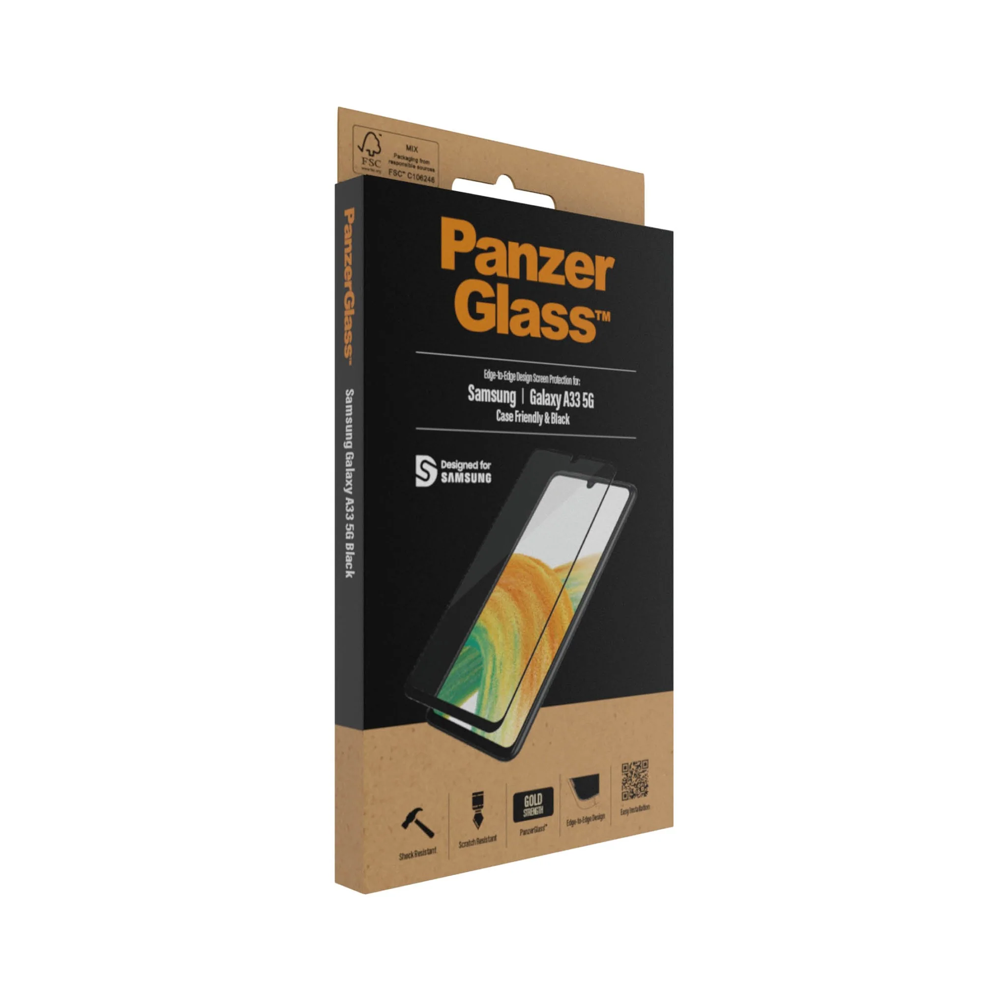 PanzerGlass® Skærmbeskyttelse Samsung Galaxy A33 5G - Image 4