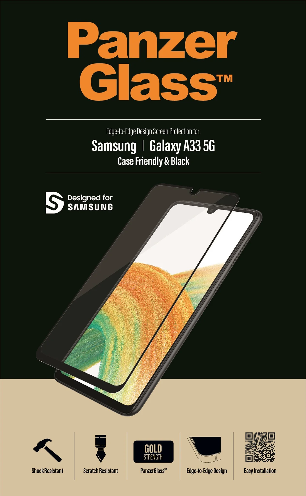 PanzerGlass® Skærmbeskyttelse Samsung Galaxy A33 5G - Image 9