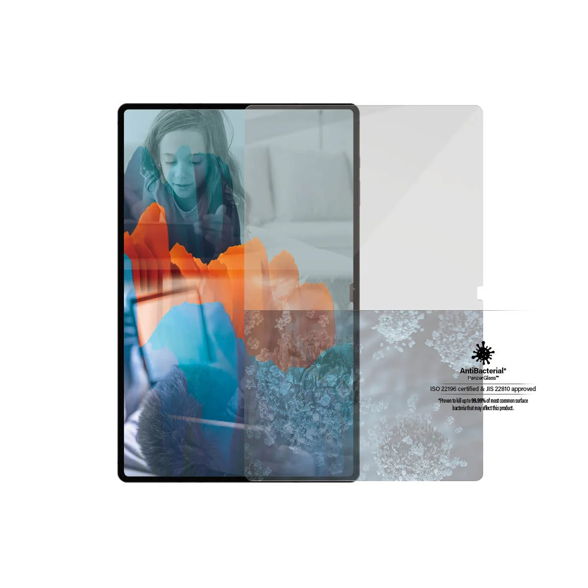 PanzerGlass® Skærmbeskyttelse Samsung Galaxy Tab S8 Ultra | S9 Ultra | Ultra-Wide Fit - Image 9